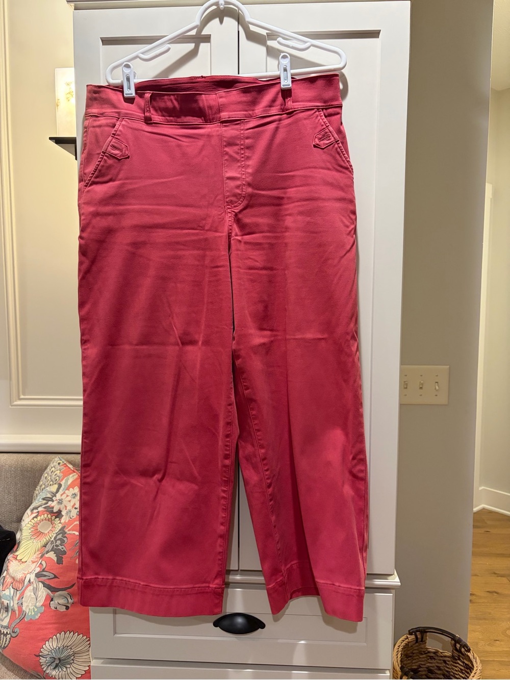 SPANX Rust cropped Pant